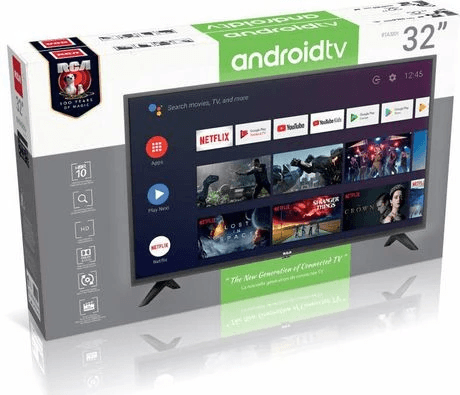 Smart Tv Led Android Tv 32 Rca R32andf Hd Bluetooth Wifi Cts